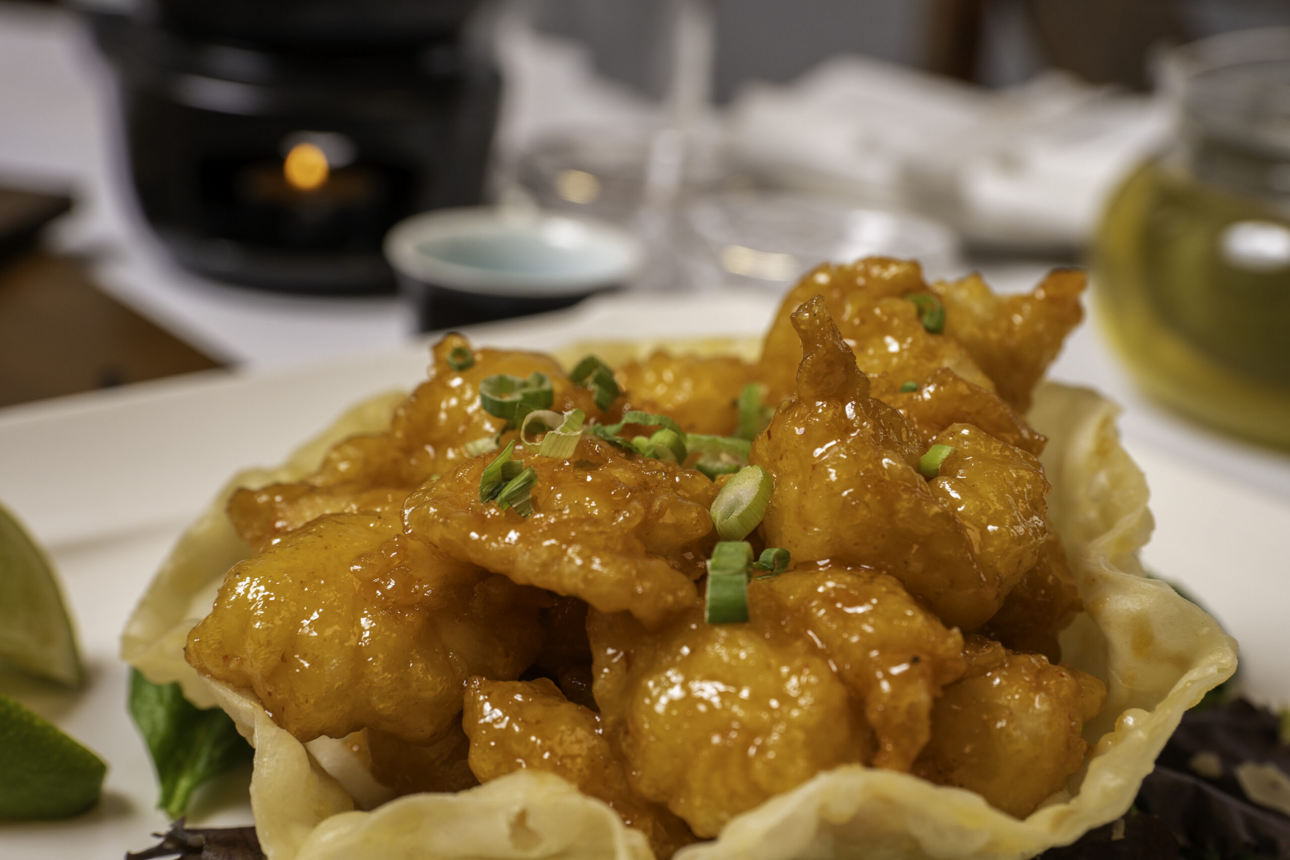 Sweet and spicy shrimp from Tengda